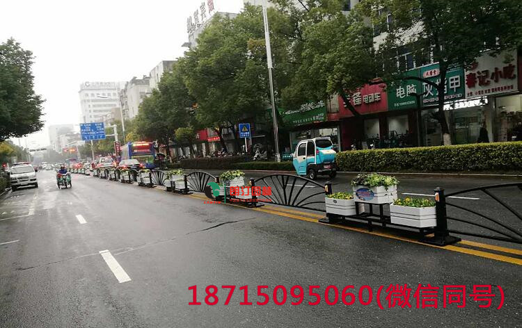 朗汀園林道路景觀花箱打造巢湖生態(tài)家園建設(shè)